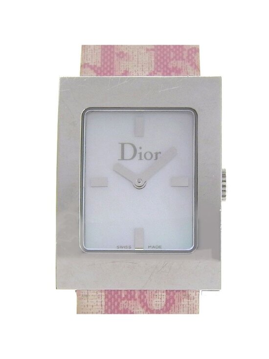 Dior Christian Maris Stainless Steel Leather Quartz Analog main image 4